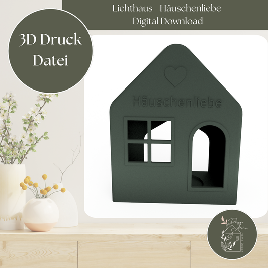 Lichthaus - Häuschenliebe - 3D Druck Datei